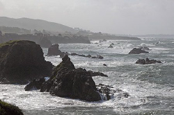 Bodega Bay on the northern California coast. This was the... by Jim Chambers 